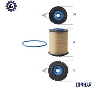 FUEL FILTER KX 404D FOR VAUXHALL MOKKA CHEVROLET OPEL A 17 DTS 1.7L 4cyl 1.2L
