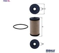 Mahle Fuel Filter KX43 Mercedes Benz - - Precision OE Matching Fit & Quality