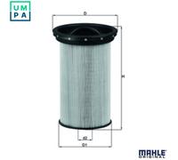 MAHLE ORIGINAL Fuel Filter KX 69 Filter Insert BMW: 3 Saloon, 3 Compact, 3 Touring