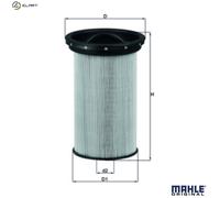 MAHLE ORIGINAL Fuel Filter KX 69 Filter Insert BMW: 3 Saloon, 3 Compact, 3 Touring