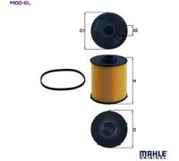MAHLE Fuel Filter Element - KX70D