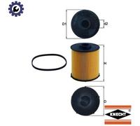 Mahle Original Fuel Filter Element KX70D – OE Match, High Quality