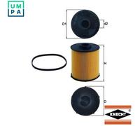 Mahle Original Fuel Filter Element KX70D – OE Match, High Quality