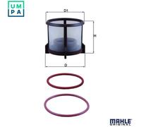 Mahle Original Fuel Filter KX72D2 - Fits Mercedes-Benz Vario, MAN, Neoplan, Optare