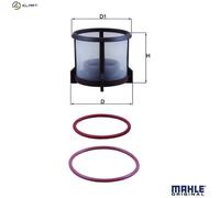 Mahle Original Fuel Filter KX72D2 - Fits Mercedes-Benz Vario, MAN, Neoplan, Optare