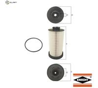 Mahle Original Fuel Filter KX 80/1D - OE Matching Fit