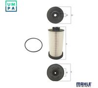 Mahle Original Fuel Filter KX 80/1D - OE Matching Fit