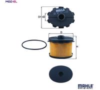 MAHLE KX 84D Fuel filter
