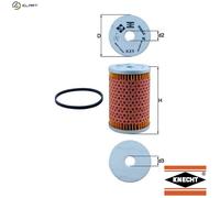 FUEL FILTER KX 9D FOR RENAULT SAFRANE/ FSO POLONEZ/Pickup/III CARO PRIMA 2.5L