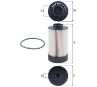 Fuel Filter KX340D Genuine Mahle 0000500025836 500025836 500055340 504170771