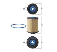 Fuel Filter KX404D Mahle 96896403 0818013 0818022 818013 818022 72350149 Quality