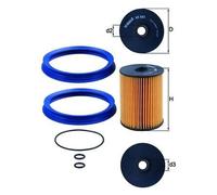 Fuel Filter KX503D Mahle 11252754870 2754870 2755085 16112755085 72426629 New