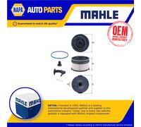 Fuel Filter KX533KIT Mahle 6540900252 6540902300 6540904800 6540920005 72435581