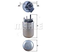 Fuel Filter MAHLE Fits NISSAN Juke Pulsar 10- 164001KB2B