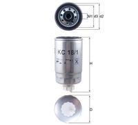 Mahle Fuel Filter KC18/1 Fits DAF 45 55 F 600 800 1000 OE Quality Replacement