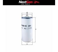 Fuel Filter Mahle KC251 for Volvo FM 420 12.8 10x4/6 15-