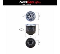 Fuel Filter Mahle KC388D for Mitsubishi L200 DiD 2.5 09-15