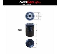 Fuel Filter Mahle KC703D for Mazda 3 3 SKYACTIV-D 1.8 19-