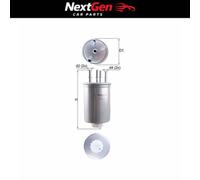 Fuel Filter Mahle KL1026 for Jaguar XJ SDV6 3.0 15-19