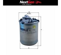 Fuel Filter Mahle KL778 for Audi A1 TDi 1.6 10-15