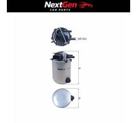 Fuel Filter Mahle KL909 for Nissan Qashqai dCi 1.6 11-14