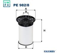 FILTRON PE 982/8 Fuel filter