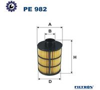 Filtron Fuel Filter PE 982 – Diesel – Fits Chevrolet, Citroën, Fiat, Lancia, Opel, Peugeot, Saab