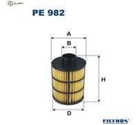 Filtron Fuel Filter PE 982 – Diesel – Fits Chevrolet, Citroën, Fiat, Lancia, Opel, Peugeot, Saab