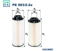 FILTRON PE 983/2-2x Fuel filter