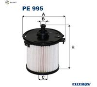 Fuel filter Spin-on Filter PE 995 FILTRON for FORD TRANSIT Bus TRANSIT Van