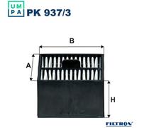 FILTRON PK 937/3 Fuel filter