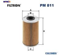 FUEL FILTER PM 811 FOR ZETOR Z7701/7301 3.9L Z 7201 3.6L 4cyl Major