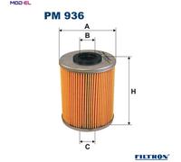 Fits FILTRON PM 936 FUEL FILTER - DIESEL OPEL ASTRA CLASSIC II, ASTRA ⭐UK Stock⭐
