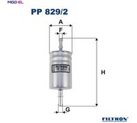 FILTRON PP 829/2 Fuel filter