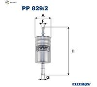 FILTRON PP 829/2 Fuel filter