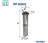 FILTRON PP 832/2 Fuel filter