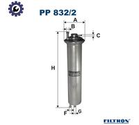 FILTRON PP 832/2 Fuel filter