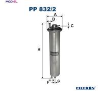 FILTRON PP 832/2 Fuel filter