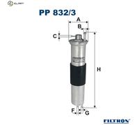 2x ✅Fits FILTRON PP 832/3 FUEL FILTER - PETROL BMW 3 (E46), Z3 ⭐UK Seller⭐