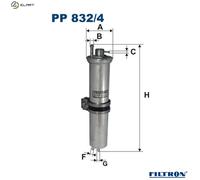 FILTRON PP 832/4 Fuel filter
