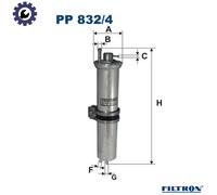FILTRON PP 832/4 Fuel filter