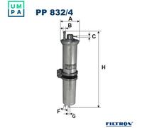 FILTRON PP 832/4 Fuel filter