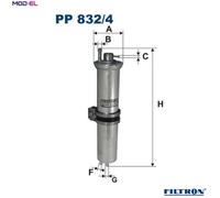 FILTRON PP 832/4 Fuel filter