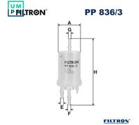 FILTRON PP 836/3 Fuel filter