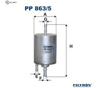 FILTRON PP 836/5 Fuel filter