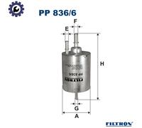 FUEL FILTER PP 836/6 FOR SEAT AUDI A4/S4 A8L A6/Allroad/S6 R8/Spyder BWE 2.0L A6