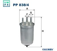 FILTRON PP 838/4 Fuel filter