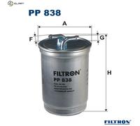 Fuel filter In-Line Filter PP 838 FILTRON for FORD VW SEAT ROVER HONDA MG