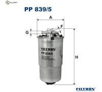 FILTRON PP 839/5 Fuel filter