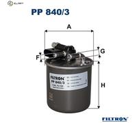 Fuel filter In-Line Filter PP 840/3 FILTRON for MERCEDES-BENZ INFINITI